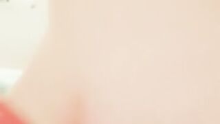 Redhead MILF Gingerslut41 Bathtub Dildo Fuck