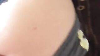 COVID19.Quarantine Handjob and Cum on Ass in Panties