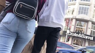 Super Fine Asian Teen Ass in Jeans