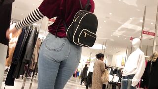 Super Fine Asian Teen Ass in Jeans