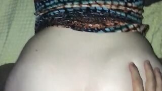 Giving White College Girl her first Anal Creampie