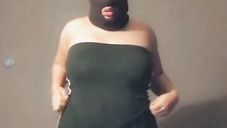 Trying my new Ski Mask out