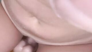 Virgin in Room while Slut Rides Dildo