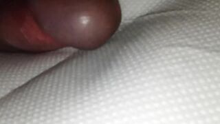 Masturbation on the pillow