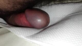 Masturbation on the pillow