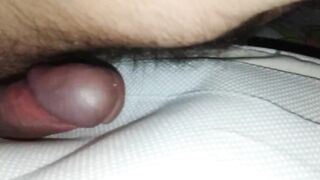 Masturbation on the pillow