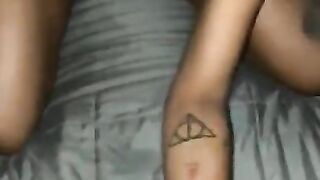 Ebony Escort POV Blowjob