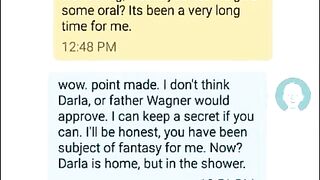 Preachers Cheating Horny Wife Begs for Cum in my Tool Shed