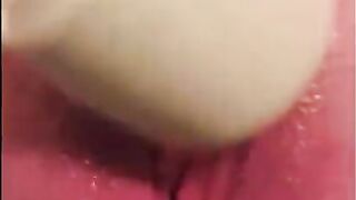 Horny BBW gf masturbates with her vibrator