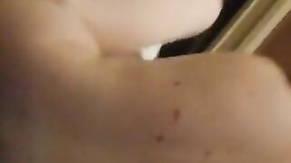 Wife sucks dick, cum in mouth