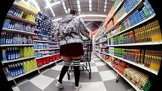 Public Exhibit in the Supermarket