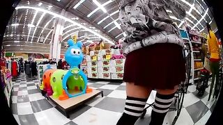 Public Exhibit in the Supermarket