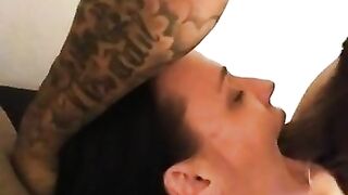 DADDY FUCKS MY FACE