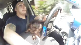 Calles De Argentina Hermosa Joven Rubia Chupa Mama Mi Polla En El Carro Beautiful Girl Suck my Dick