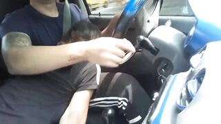 Calles De Argentina Hermosa Joven Rubia Chupa Mama Mi Polla En El Carro Beautiful Girl Suck my Dick