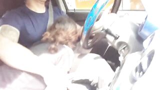 Calles De Argentina Hermosa Joven Rubia Chupa Mama Mi Polla En El Carro Beautiful Girl Suck my Dick