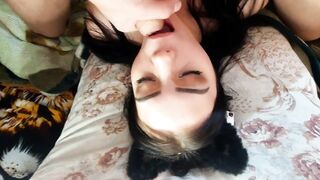 Подруга подарила минет и киску на Рождество