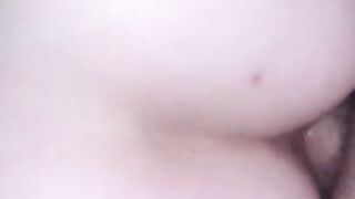 Teen Rides Cock Reverse Cowgirl ASMR Wet Farting Pussy Cum inside