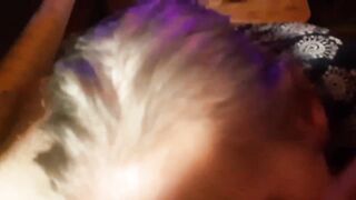 Sucking her thumb again