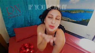 Hot Bitch in a Maid Costume. Flexible Lady in Nylon and Satin Lingerie. Striptease Maid