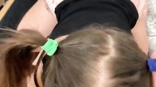 Italian Teen on Erasmus in Prague Gets Fucked Hard by her Roommate