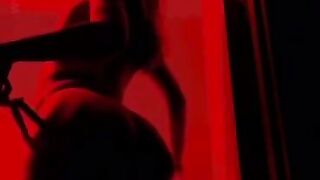 Reddit Girl does NSFW Silhouette Challenge for Tiktok