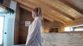 Pantyhose with Crotch Hole.