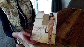 Pantyhose with a Crotch Hole and Overlapping Breasts.