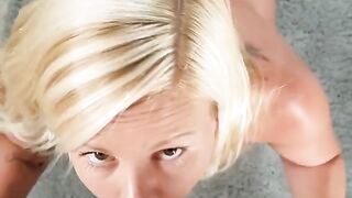 I'll Suck your Cock for a Mouthful of Cum and Swallow every Drop. POV BJ