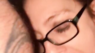 NERDY CREAMY Wife Gets Fucked/Facialed before Work