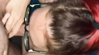 NERDY CREAMY Wife Gets Fucked/Facialed before Work