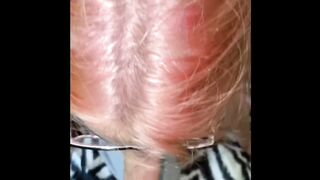 Hot Teen Britni Kitten Gets Throatfucked with Glasses on