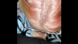 Hot Teen Britni Kitten Gets Throatfucked with Glasses on