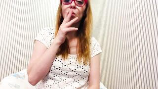 SFW Cute Stoner Mom Smoking