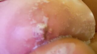 Washing my Huge Breasts