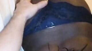 Finger my Big Black Ass while I Suck your Big Cock