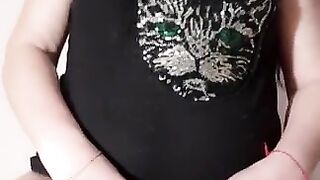 Jumps on a Dildo and Moans - LilayRar