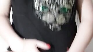 Jumps on a Dildo and Moans - LilayRar