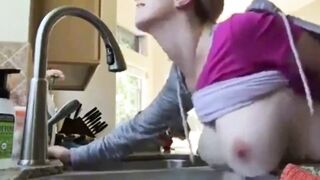 Fucking Friend’s Wife in Kitchen