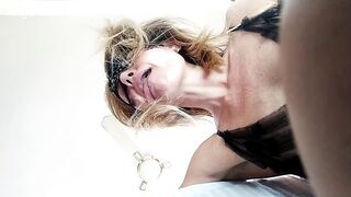 Sexy Dirty Bitch Angel Fowler Licking Ass and Balls of Dani Danger