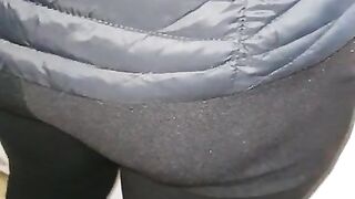 Step Mom Fucked through Ripped Leggings on Instagram by Step Son