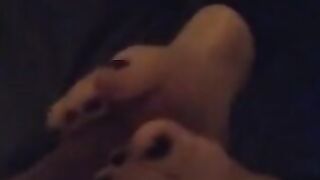 First Time Masturbating my BF