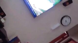 Hot Girl, Sweating Whille Riding me Hard in Reverse Cowgirl