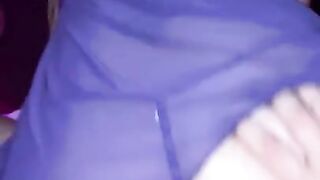 Pearl in Purple Riding me Reverse Cowgirls