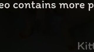 Filthy Girl Pours Piss all over Tits