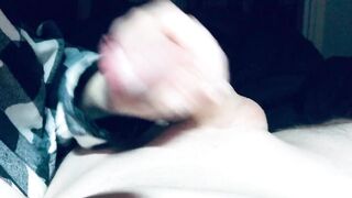 Just a Quick Handjob with a Big Cumshot Finish