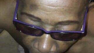 77 Year old Granny Sucking me