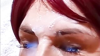 DEEPTHROAT BUKKAKE THE BOSS’S WIFE