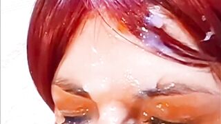 DEEPTHROAT BUKKAKE THE BOSS’S WIFE