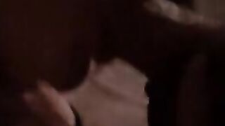 REAL HOMEMADE AMATEURS! Cute Babe Sucks Daddys Dick before he Stretches her Tight Pussy out (part 1)